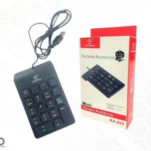 Mini Teclado Numérico Usb Com Fio Calculadora PC e Notebook - Kapbom