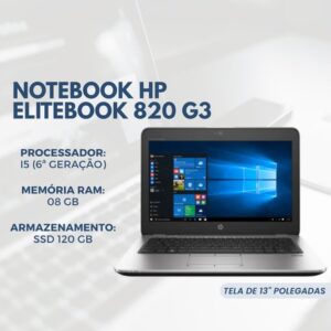 NOTEBOOK-HP-ELITEBOOK-820-G3 - Imagem 2